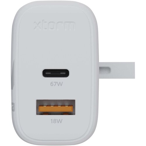 Xtorm XEC067G GaN² Ultra 67 W Wandladegerät mit UK-Stecker