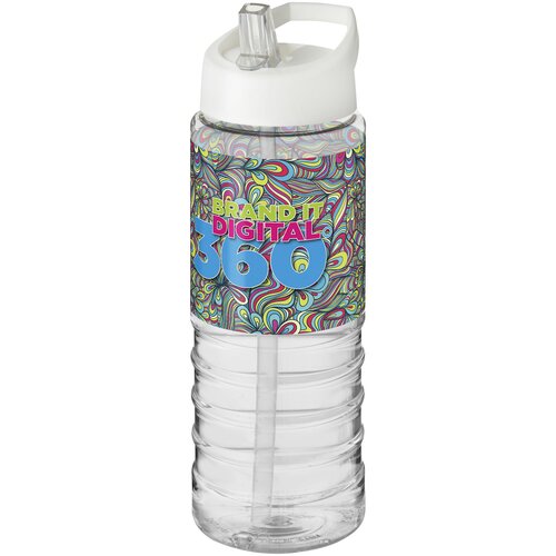 H2O Active® Treble 750 ml Sportflasche mit Ausgussdeckel