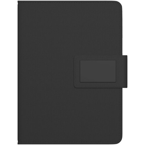SCX.design O16 A5 Notizbuch mit Powerbank und Leuchtlogo