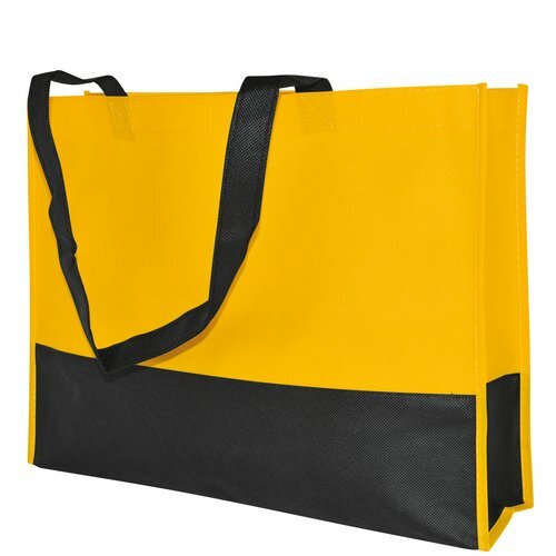 Non-Woven-Tasche mit langen Griffen - 80 g/m² - 38 x 29 x 10 cm