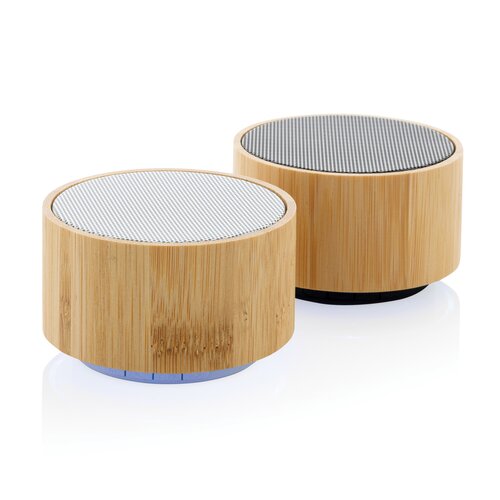 Kabelloser 3W-Lautsprecher aus RCS rKunststoff & Bambus
