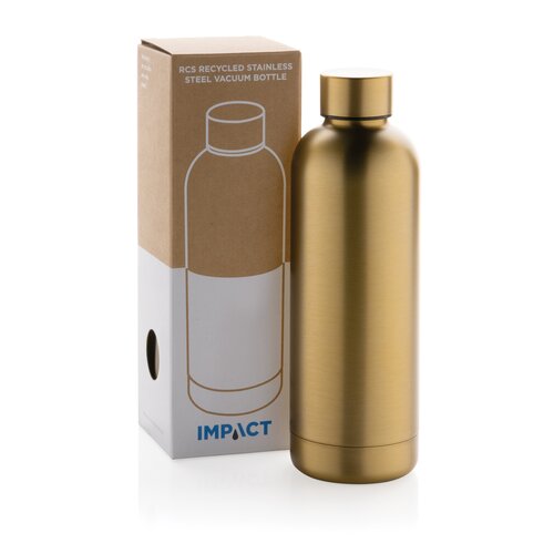 Impact Vakuumflasche aus RCS recyceltem Stainless-Steel