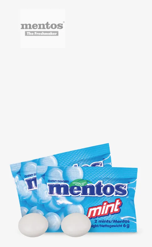 Mentos Markenprodukte