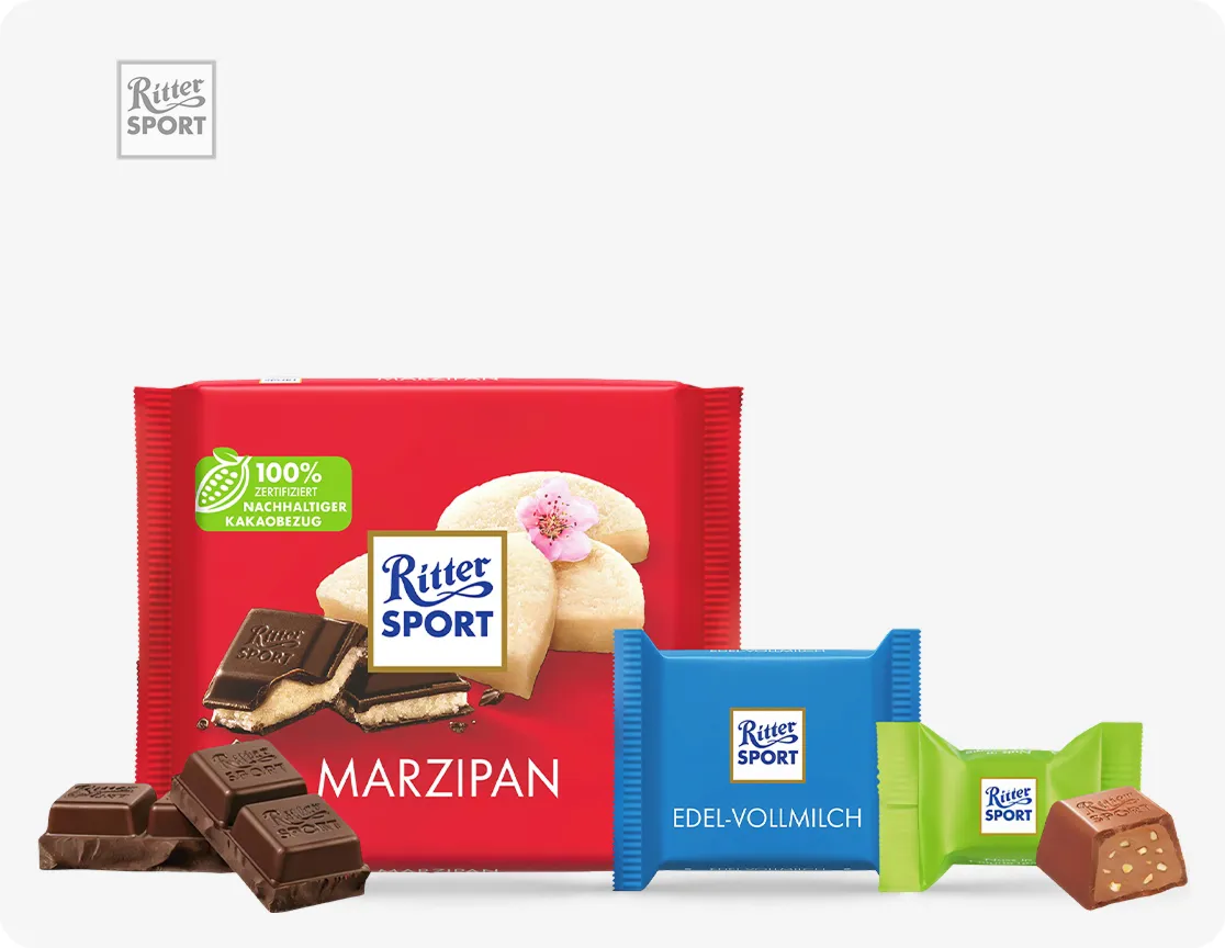 Ritter Sport Markenprodukte